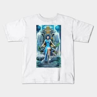 Steampunk Queen of the East Kids T-Shirt